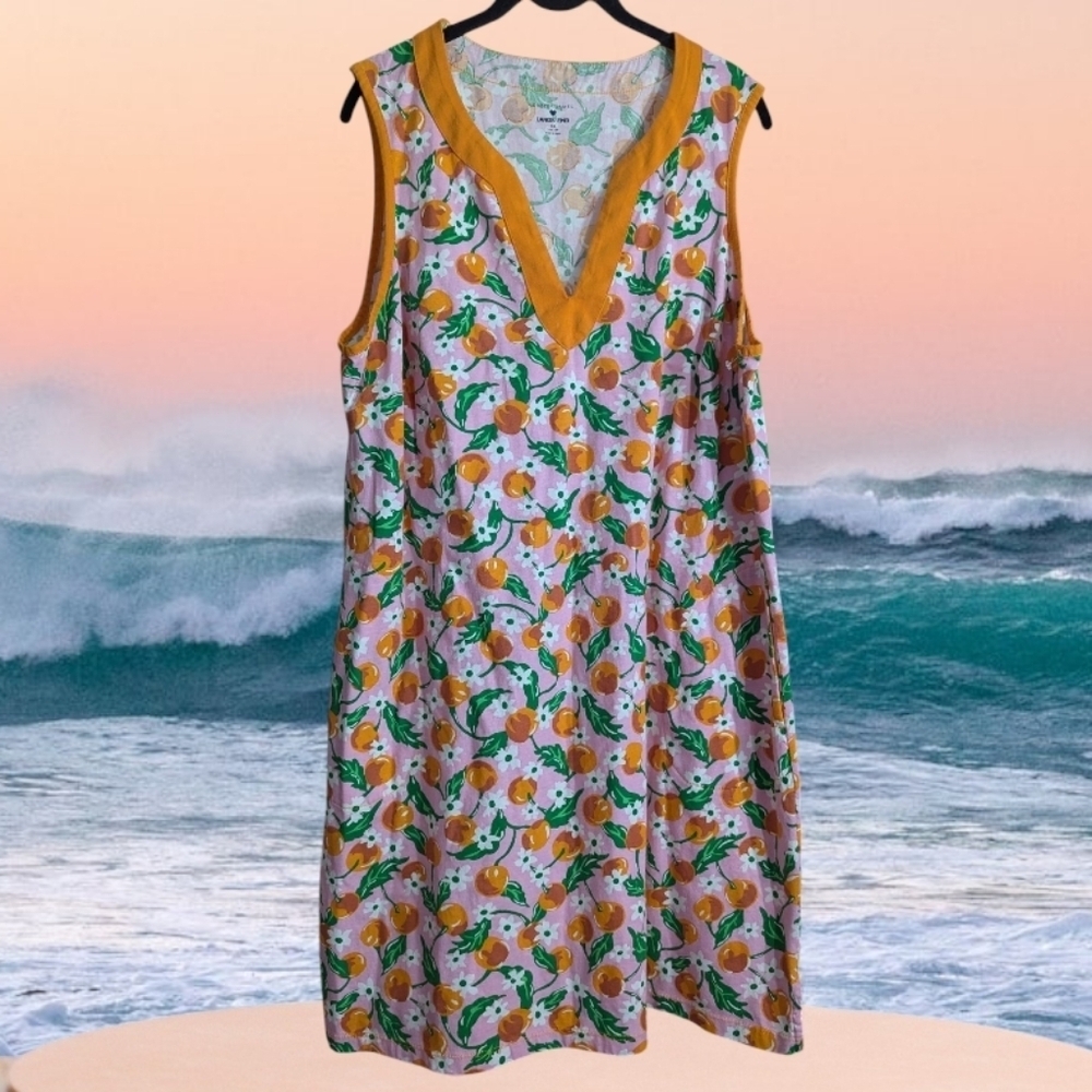 EUC Draper James For Lands End Dress/Swimsuit Coverup Size 1X - Picture 2 of 9